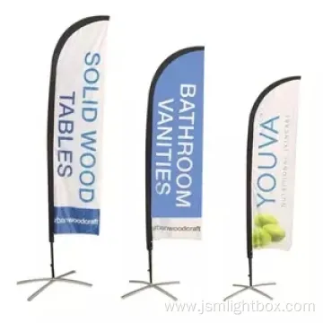 Cheap Customized Logo Outdoor National Beach Flag Banner